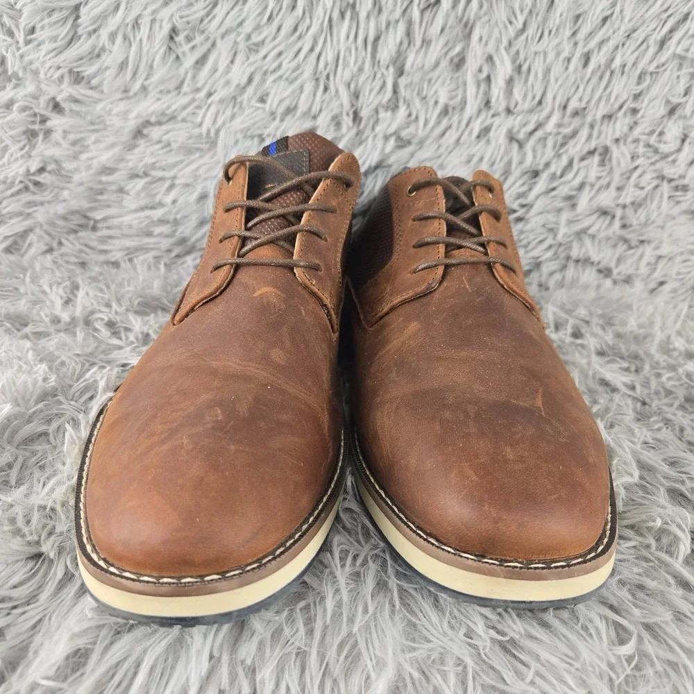 Nunn Bush Mens 13 Brown Leather‎ Kore City Walk Oxford 84889-226